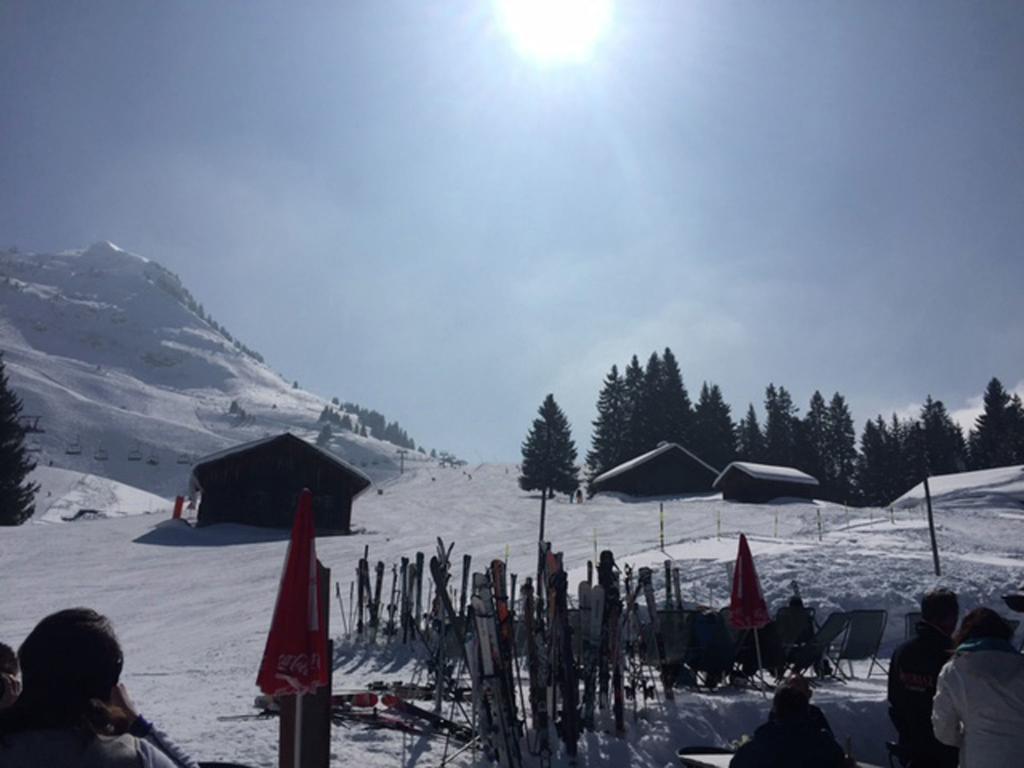 Magnificent Chalet On The Mountain Slopes Les Gets Exteriér fotografie